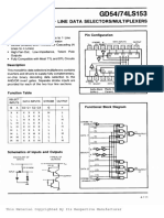 74ls153 Datasheet Goldstar bb