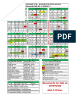 Calendário 2018 Sete Lagoas Sugestão 1