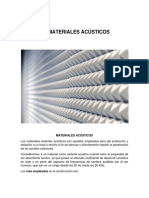 Materiales Acusticos