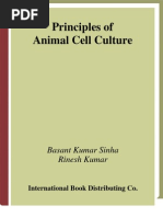 Principles of Animal Cell Culture