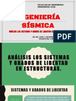 Análisis Los Sistemas y Grados de Libertad y Ecuación de Equilibrio Dinámico