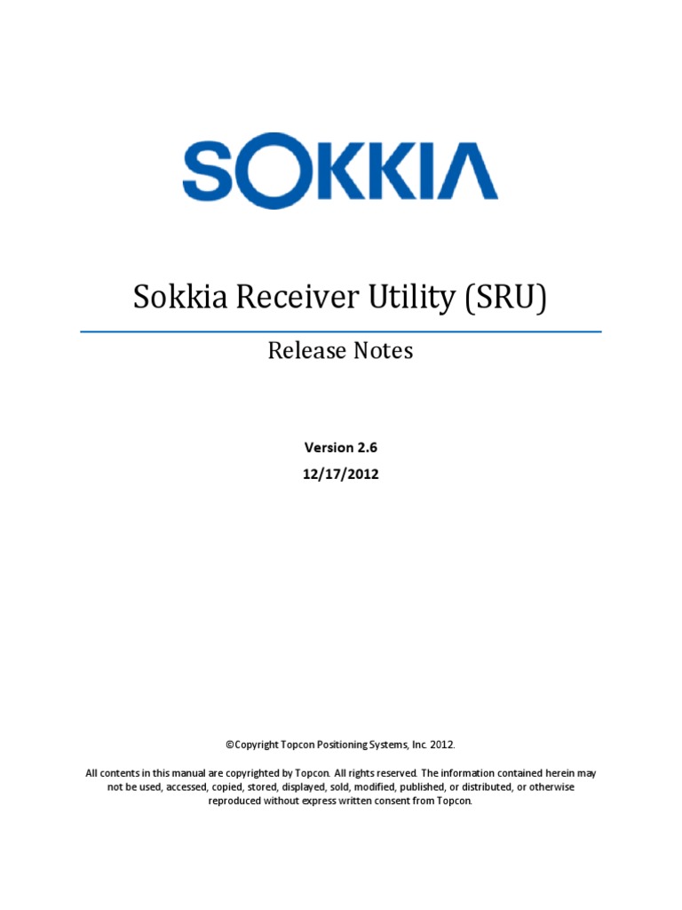 Release Notes SRU v2.6 PDF | PDF | Modem | Usb