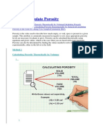 How To Calculate Porosity
