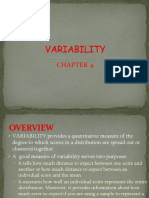 Chapter 4 Variability