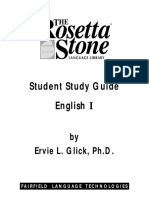 English I Study Guide