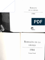 Rebelion en La Granja 1984 - George Orwell