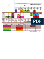 Template Jadual Kelas Dan Persendirian