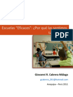 Escuelas Eficaces Ensayo