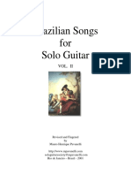 BOOK Brazilian Songs For Solo Guitar (Por Mauro Pavanelli) Vol-2