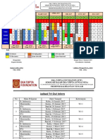 Jadwal Tri Out Intern, Les Dan Jam Tambahan New