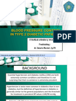 Blood Pressure Control in Type 2 Diabetic Patients