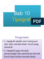 Bab 10 - Tipografi