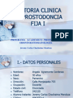 Historia Clinica Prostodoncia Fija