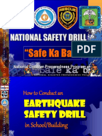 PDRRMC - Earthquake Drill For Schools