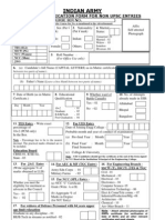 App Form 4 Army