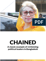 CHAINED: A Classic Example of Victimizing Political Leaders in Bangladesh
