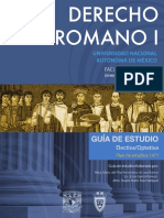Derecho Romano 1 1 Semestre