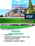 RS Bhayangkara Kediri Presentasi Akreditasi