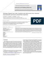 Construction and Building Materials: N. Garcez, N. Lopes, J. de Brito, G. Sá