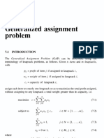 Generalized Assignment Problem