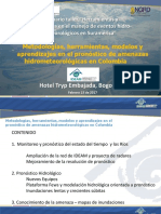 IDEAM Presentacion Evento UNGRD Aprendizajes y Herramientas Pronostico HM - V2