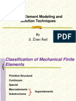 11-Finite Element Modeling and Solution Technique