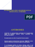 Monoclonal Antibodies: Production and Applications