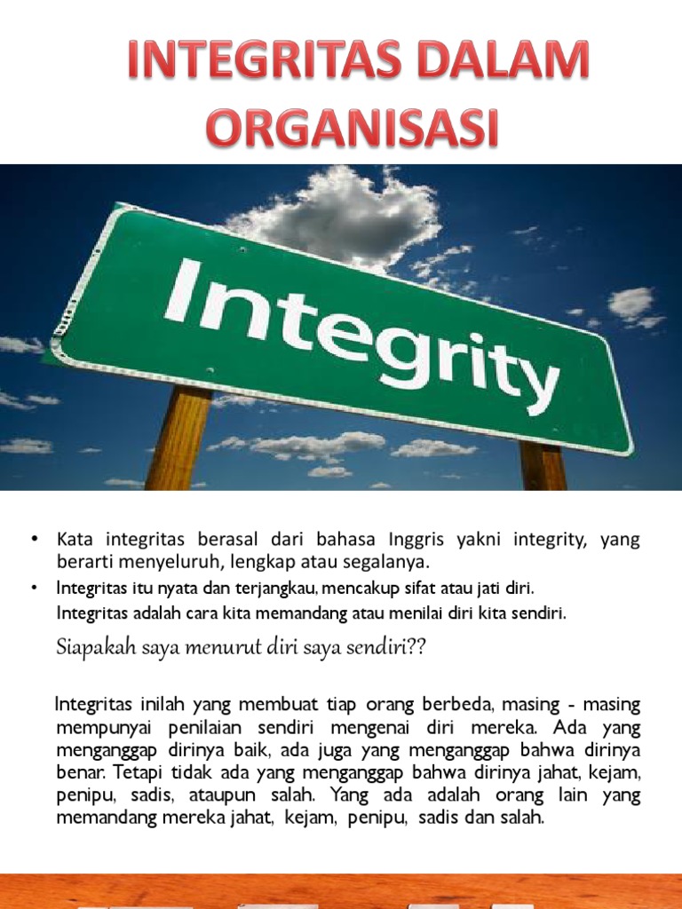Integritas | PDF