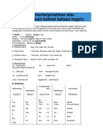 Cara Mudah Menterjemahkan Atau Mengidentifikasi Kalimat Bahasa