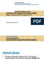 Pengukuran Oleh SKB - Kasi Pembinaan Surveyor