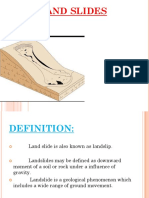 Landslide Causes, Effects and Types