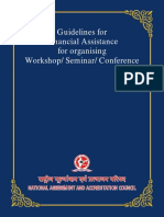 Publications_Guidelines for Financial Assistance for Organising Workshop