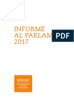 Informe Al Parlament 2017