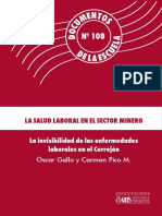 La salud laboral en el sector minero