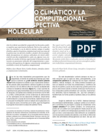 El Cambio Climático y La Química Computacional: Una Perspectiva Molecular