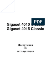 Gigaset 4010 Classic Gigaset 4015 Classic: Siemens