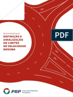 Recomendações para Definição e Sinalização de Limites de Velocidade Máxima Cardoso 2010 PDF