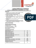 Cable Submarino 15kv