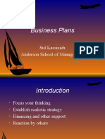 Business Plan Parts