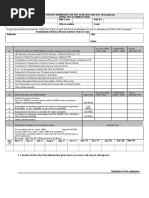 Investment Proof Submission Form - 2017-18