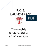 Thoroughly Modern Millie Launch Pack