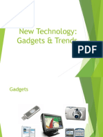 New Tech Trends: Gadgets, Digital Content & the Interactive Web