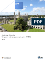 Cambridge University Case Study