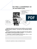 Estrategiasenseñanza en MAT