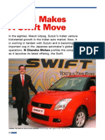Maruti Makes A Swift Move Launching Its Latest Hatchback Model