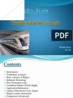 Everything You Need to Know About Maglev Train Technology