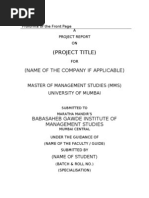 Download MMS Project Guidelines Final by sneha kalro SN37114639 doc pdf