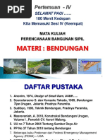 Download Kuliah Perencanaan Bangunan Sipil - Bendungan by WinaYulistiawati SN371147273 doc pdf