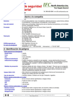 Msds Furfural - Ansi z400.1 v4.2 Us-Can-Mex Spanish (MX)