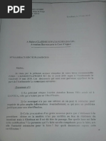 Lettre de l'ambassadeur ivoirien en RDC, le 19 mai 2010.